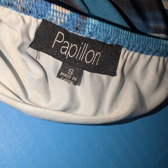 PAPILLONMarble Print Grecian Maxi Dress - Picture 7 of 7